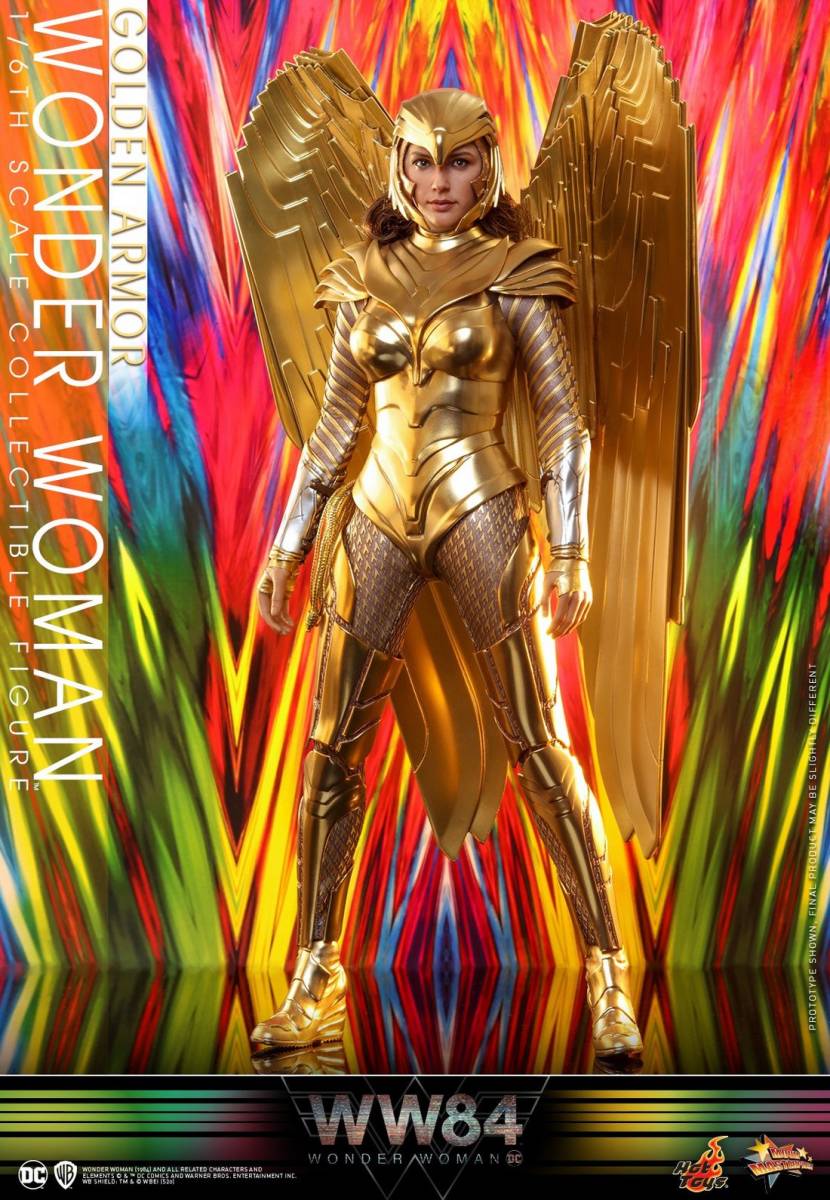 ホットトイズ 1/6 ワンダーウーマン 1984 ゴールドアーマー版 未開封新品 MMS577 Wonder Woman (Gold Armor Version) HOTTOYS拍卖