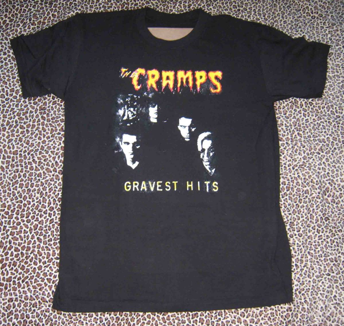 THE CRAMPS ザ・クランプス 黒地 M .L.2L.3L の4サイズから選べます拍卖