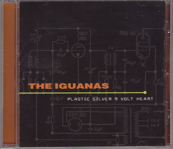 THE IGUANAS PLASTIC SILVER 9 VOLT HEART拍卖