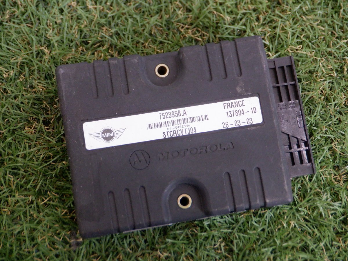 BMW純正 GH-RA16 R50 MINI ミニ 2003年 ミッション コンピューター コントロール モジュール 7523958-A m-23-4-375拍卖