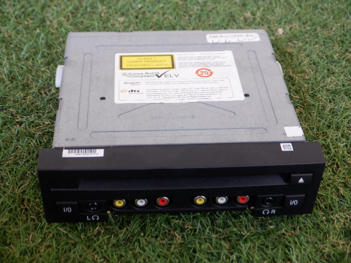 BMW純正 ABA-KB44 F02 750LI 7シリーズ 2010年 F01 ハーマンベッカー製 オーディオ プレイヤー デッキ 6512 922892901拍卖