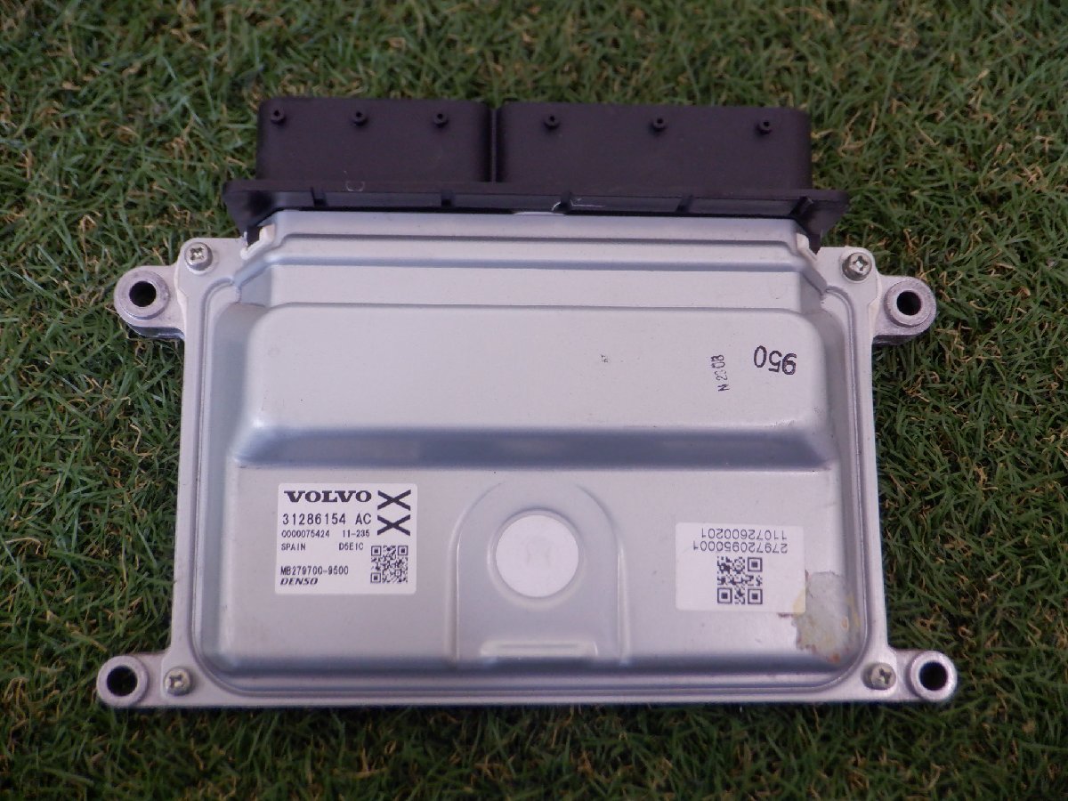 ボルボ純正 VOLVO CBA-DB6304TXC XC60 2012年 エンジン コンピューター ECU 31286154 AC m-23-4-759拍卖