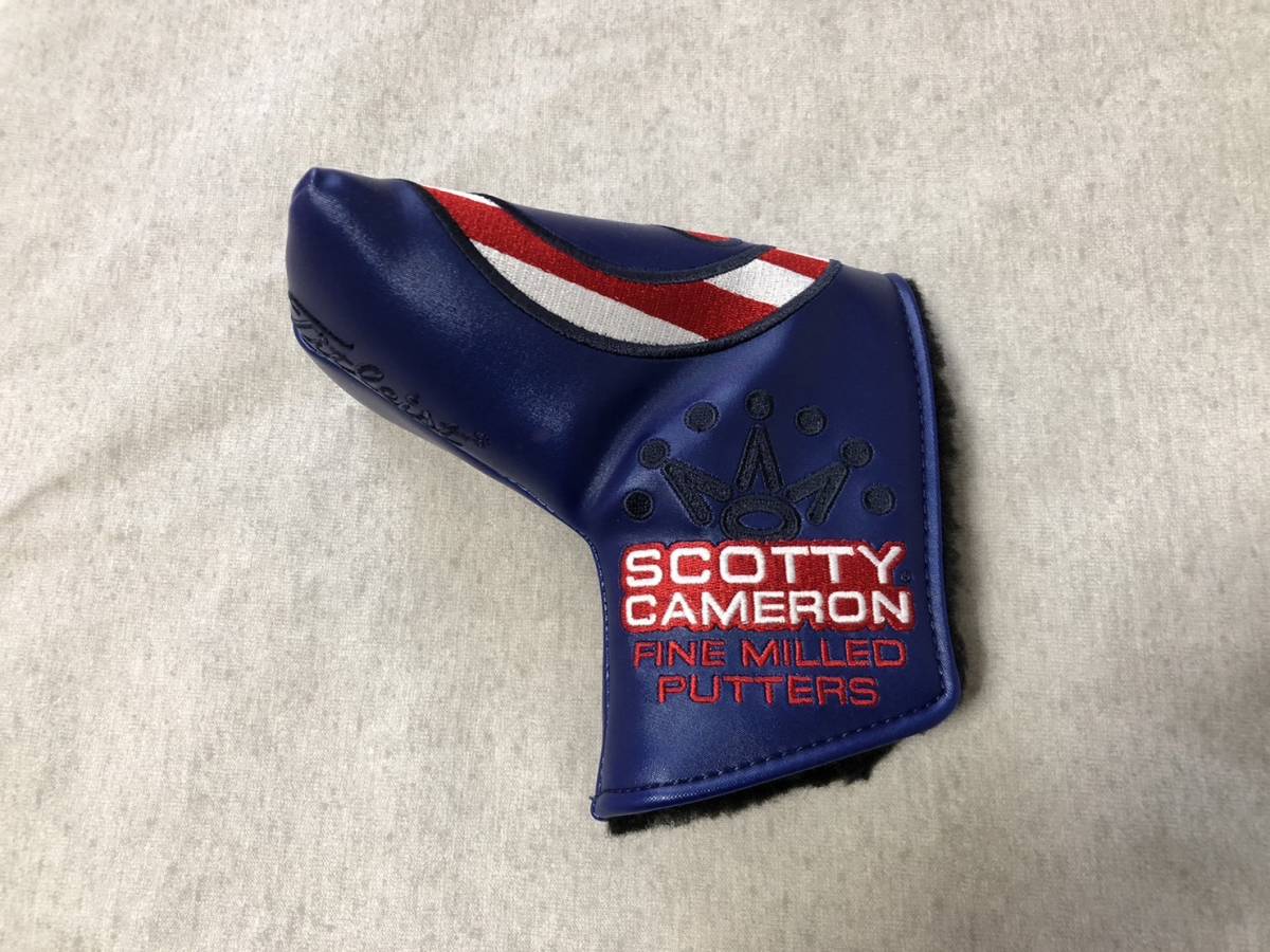 新品 未使用 スコッティキャメロン パターカバー インダストリアル サークルT USフラッグ レア商品拍卖