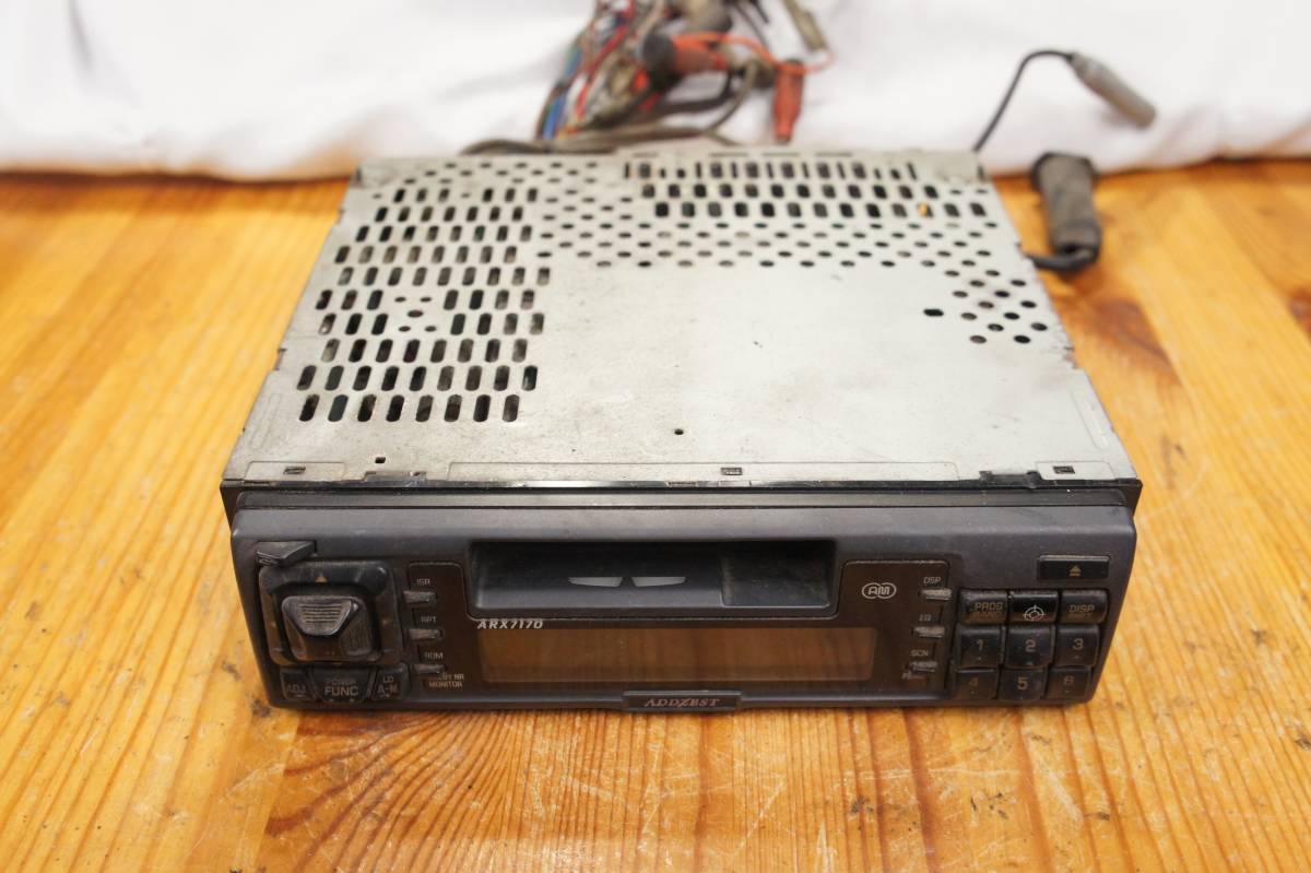 ARX-7170 オーディオ 当時物 1DIN カセット クラリオン アゼスト ヘッドユニット clarion ADDZEST 難あり @983d拍卖