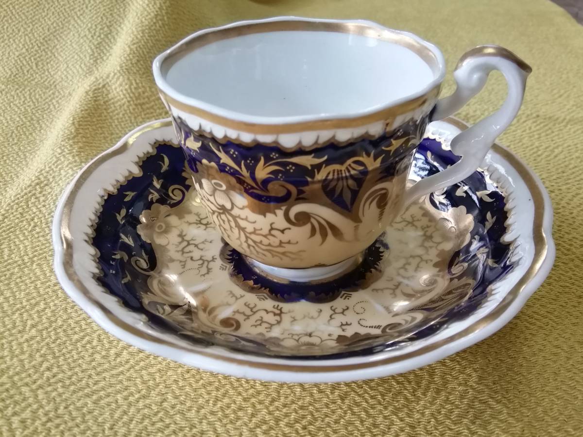 オールコックのカップ&ソウサー(1820年頃)拍卖