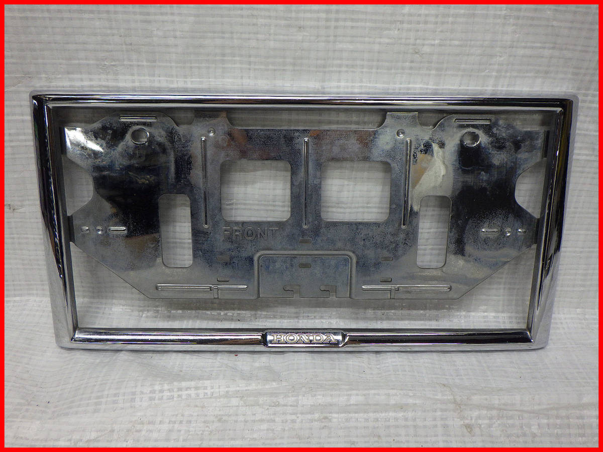 ホンダ フロント ナンバーフレーム 08P25-EJ5-0000-A ナンバープレート枠 ライセンス拍卖