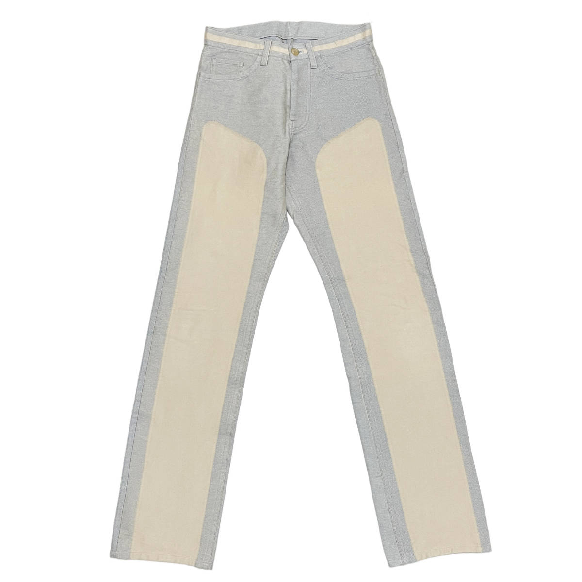 A-POC ISSEY MIYAKE ジャガード織りコットンパンツ 初期アーカイブエイポックイッセイミヤケメンズデニムパンツPLEASE PLEATS APOC MEN拍卖