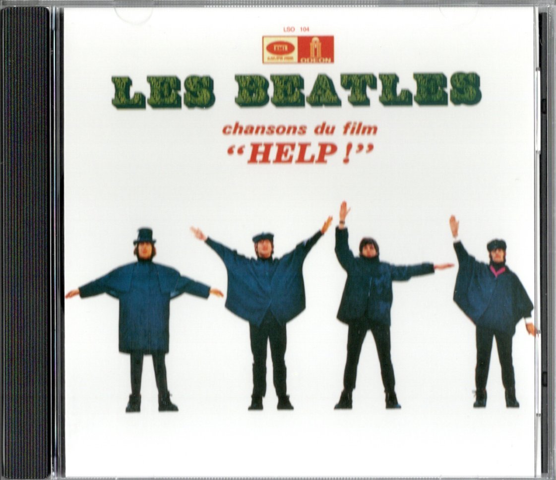 2点【(stereo & mono)LES BEATLES HELP! 限定NO入 1997年製】&【HELL ! (Remix) 2008年】Beatles ビートルズ拍卖