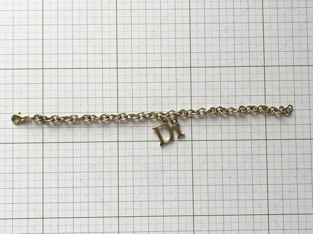 K ★レア★ 海外製 刻印なし ブレスレット ☆74 汚れあり 送料185円〜 アンティーク ビンテージ拍卖