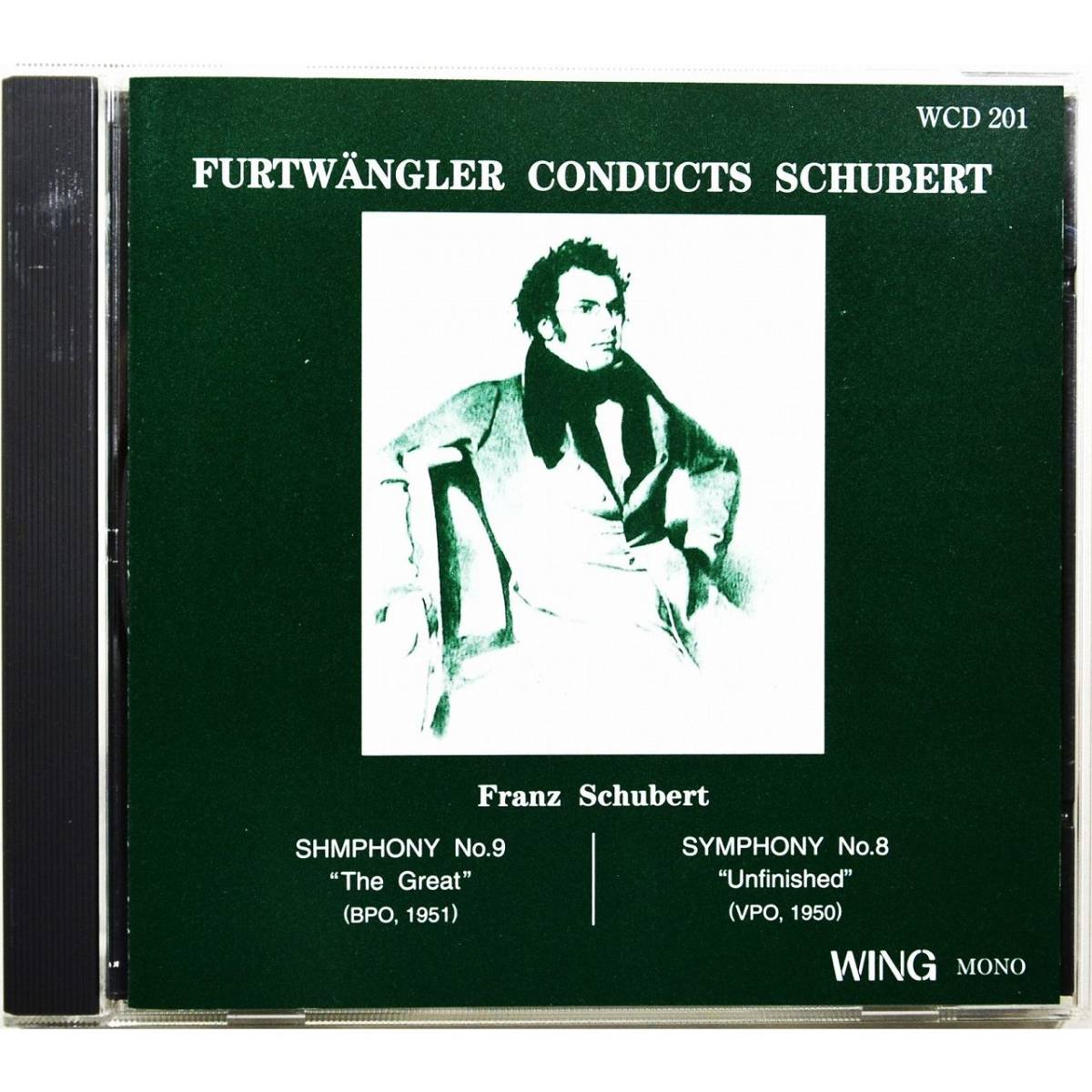 ヴィルヘルム・フルトヴェングラー ◇ シューベルト名演集 ◇ 交響曲第9番 「ザ・グレイト」 / 交響曲第8番 「未完成」 ◇拍卖