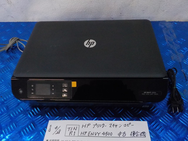 TINR1●〇HP プリンター スキャン コピー HP ENVY 4500 中古 複合機 5-4/28(ま)☆拍卖