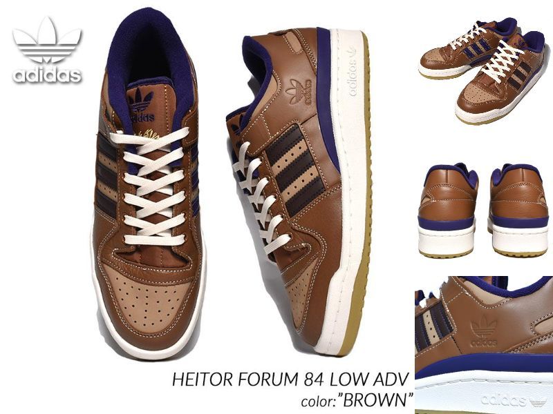 USA超限定 adidas Skateboarding HEITOR FORUM 84 LOW ADV HEITOR DA SILVA【ヘイター・ダ・シルバ】US 7.5インチ 25.5センチ拍卖
