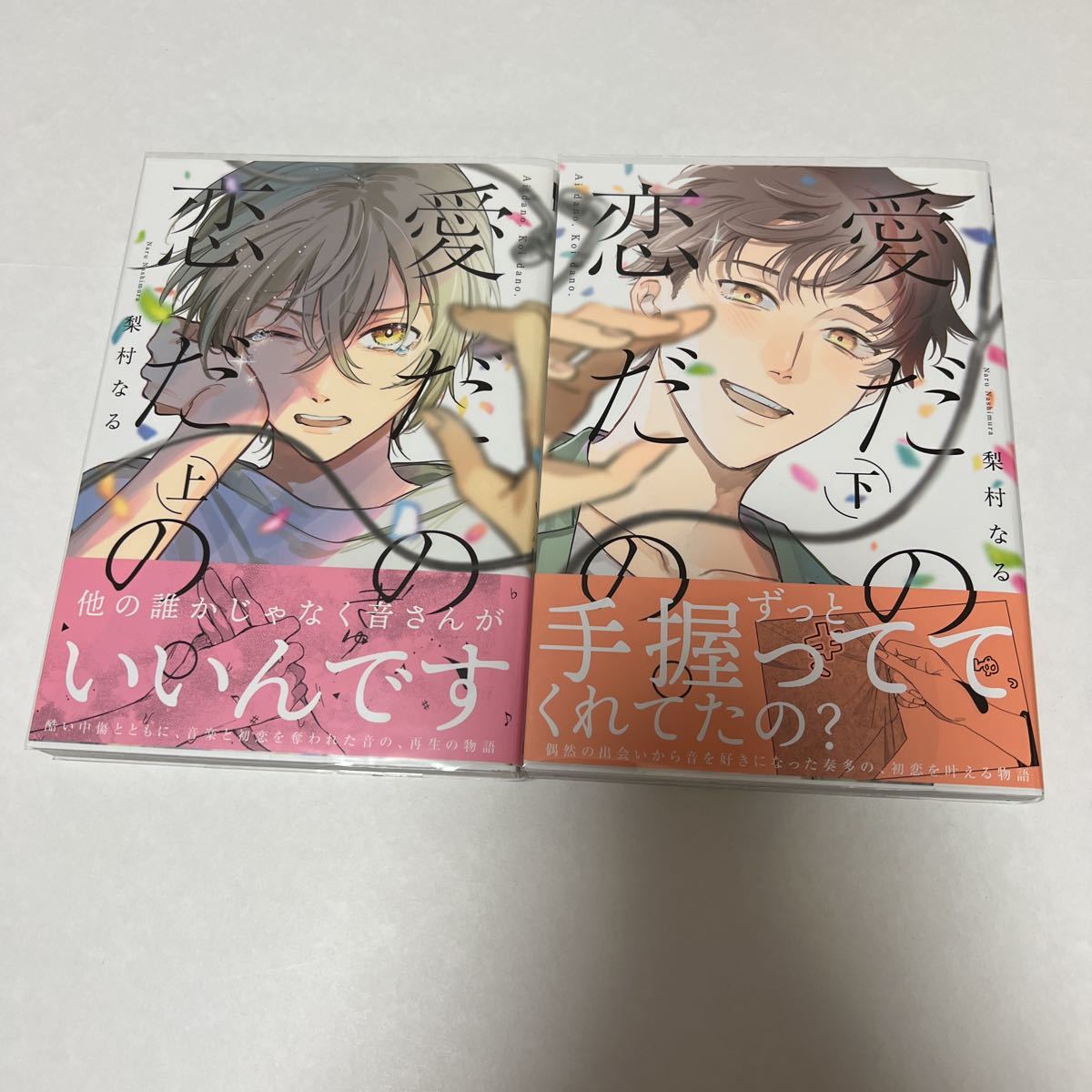 BL 3546 愛だの、恋だの。(上・下)…梨村なる拍卖