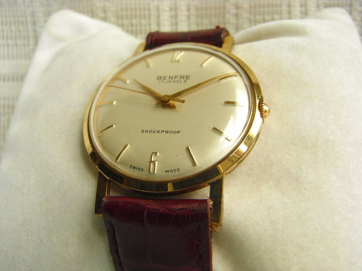 ベンフレ★日差20秒。手巻き。調整済み。中古。拍卖