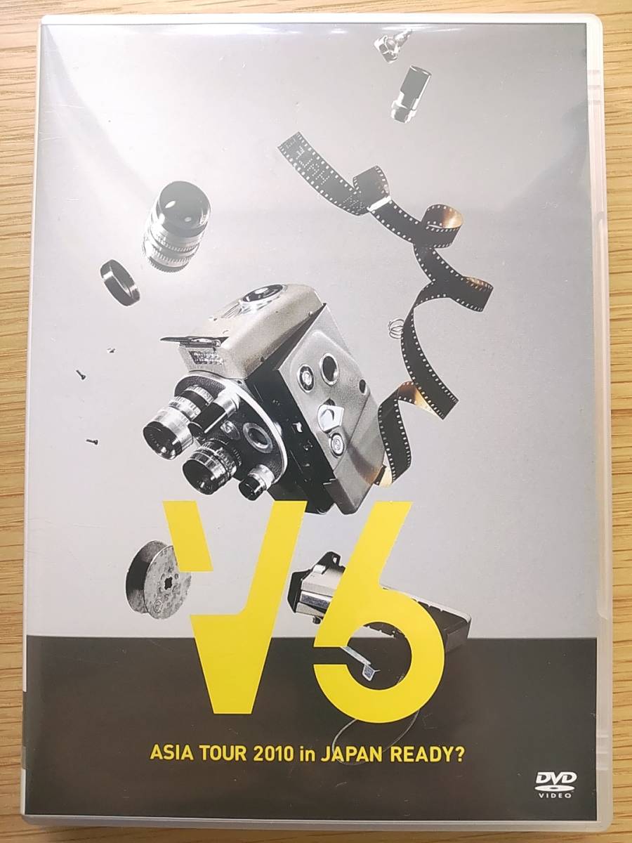 【送料無料・美品】V6【ASIA TOUR 2010 in JAPAN READY?】★通常盤・2DVD★拍卖