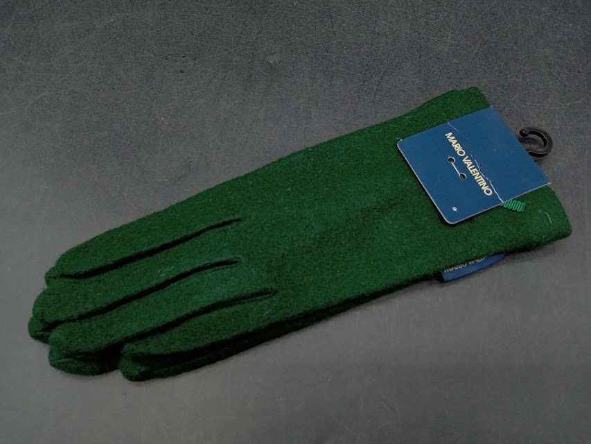 ▽ MARIO VALENTINO 手袋 グリーン / グローブ レディース 婦人 ウィメンズ 雑貨 プレゼント マリオヴァレンチノ拍卖