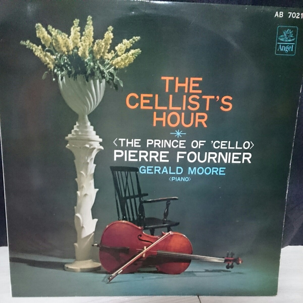 ★LP盤レコード プリンス・オブ・チェロ ピエール・フルニエ チェロリサイタル 東芝 AB7021 ピアノ ジェラルド・ムーア拍卖