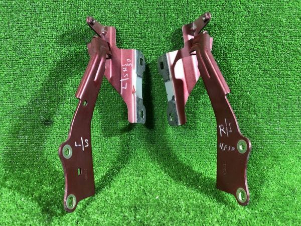 NISSAN ニッサン C25 セレナH12年 純正 ボンネットヒンジ レッド 赤 BONNET BRACKET ID:1843拍卖