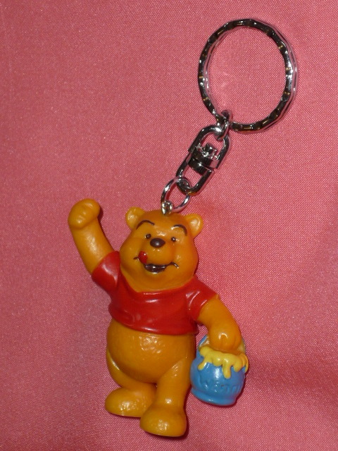 激レア!レトロ ディズニーくまのプーさん マスコットキーホルダー ドイツ製☆拍卖