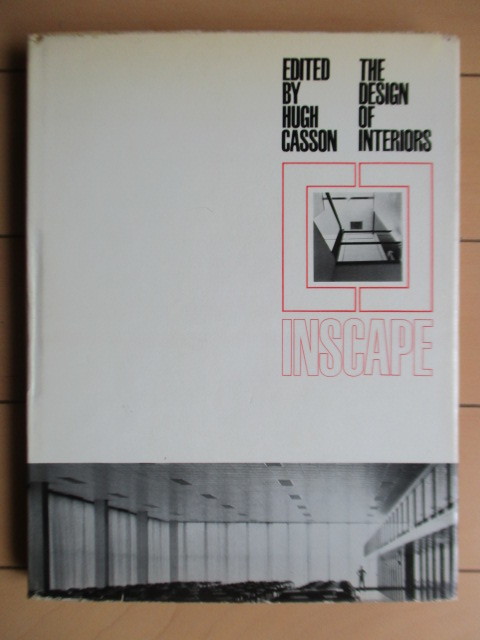 ◇「INSCAPE THE DESIGN OF INTERIORS」 HUGH CASSON 1968年 ARCHITECTURAL PRESS 洋書 英語 /デザイン/インテリア拍卖