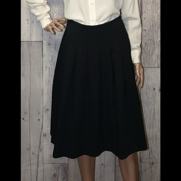 FOXEY◇フォクシー タックスカート◇38サイズ ブラック 美品拍卖
