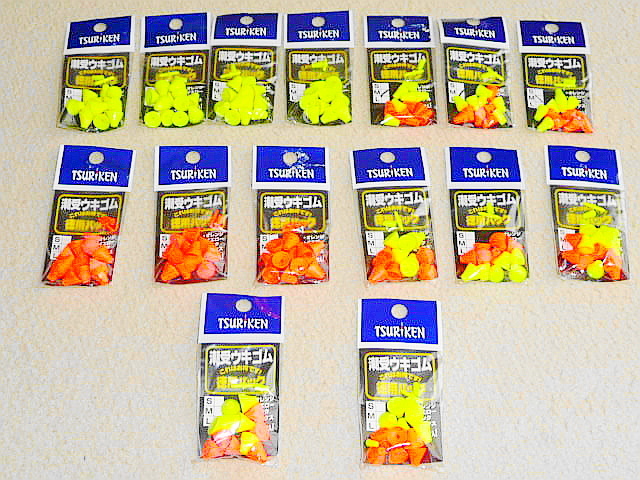 【TSURIKEN(釣研)】≪潮受 ウキゴム 12個入り徳用パック≫ 新品未使用!仕掛けパーツ!沖縄~北海道送料無料!拍卖