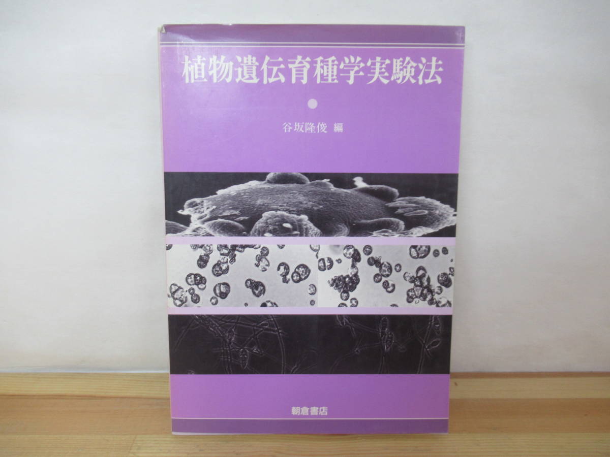 I07◇初版《植物遺伝育種学実験法・谷坂隆俊編》 朝倉書店 平成7年 1995年 DNA 染色体 イネ コムギ 230418拍卖