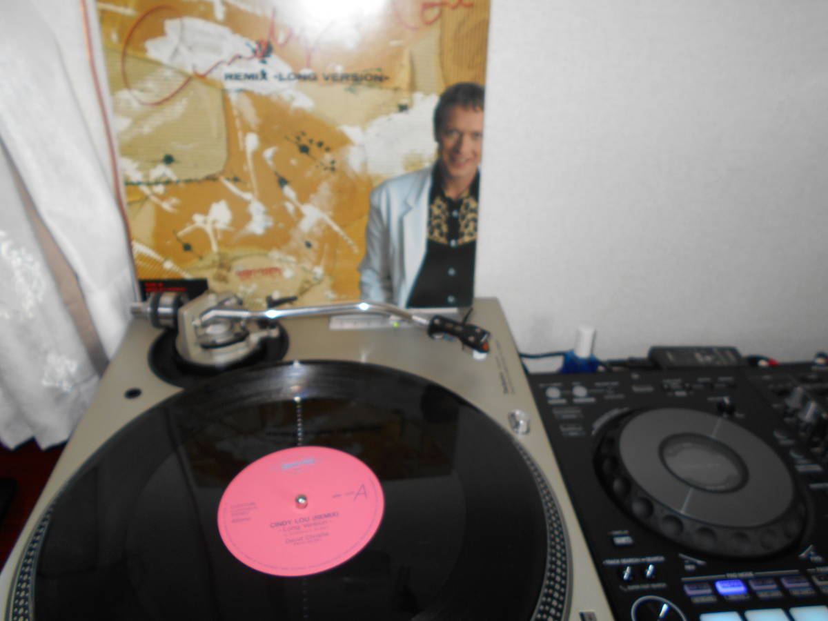 希少 レア David Christie Cindy Lou (Remix) 1985年。JP盤。ディスコ・ヒット!拍卖