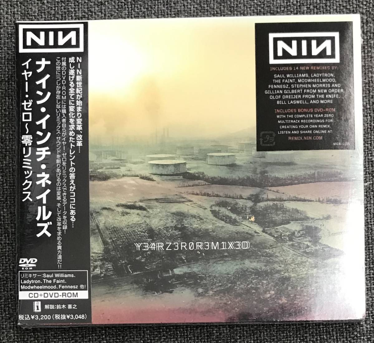 .新品未開封CD☆ナイン・インチ・ネイルズ..イヤー・ゼロ~零リミックス(2007/12/12)/< UICS1155>拍卖