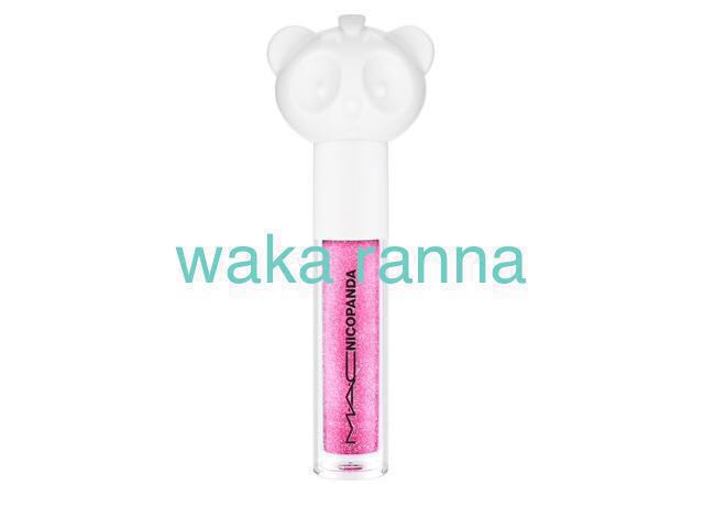 新品 マックMAC限定 ニコパンダ リップガラス パンダ キッス リップ グロス ブルー ピンク パール 未開封 ニコラ・フォルミケッティ拍卖