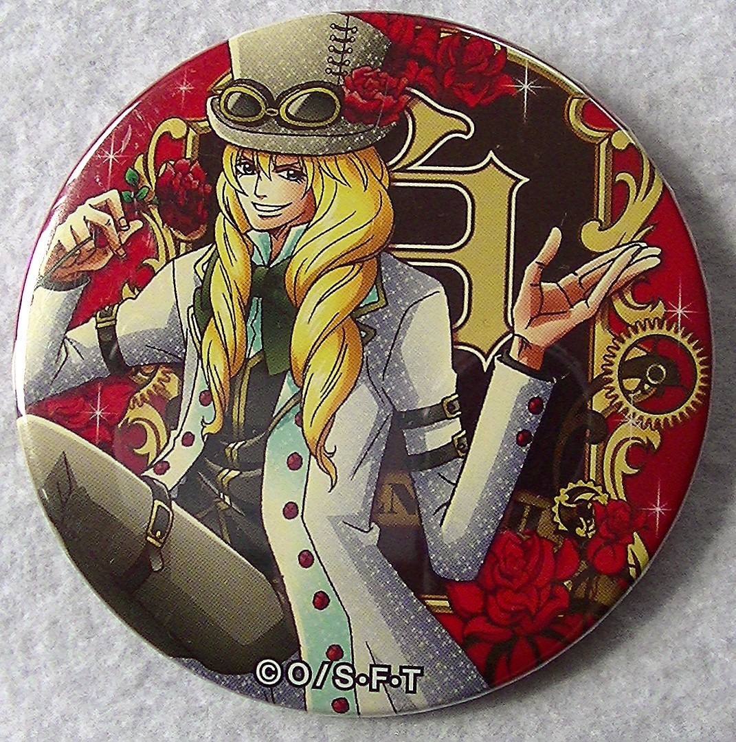 【2023】 ワンピース 輩 缶バッジ キャベンディッシュ 【条件付き送料無料】 ONEPIECE 拍卖