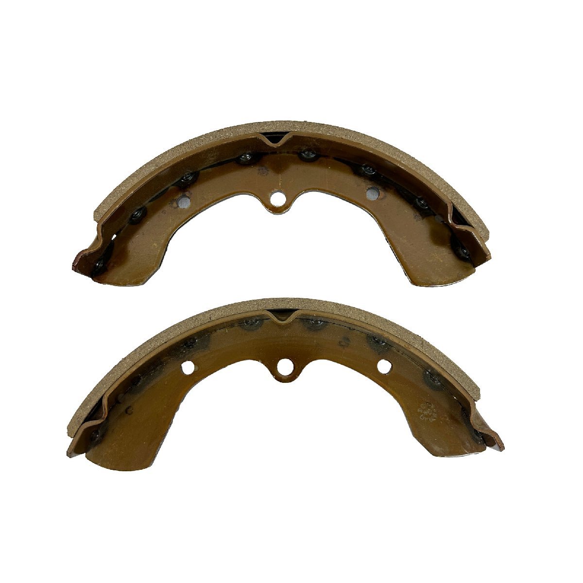 三菱 ジープ リア ブレーキシュー 2枚 J30 J30D J32 J34 J36 J37 J38 J42 J44 J46 -79.11 形状要確認 返却必要 リビルト品拍卖