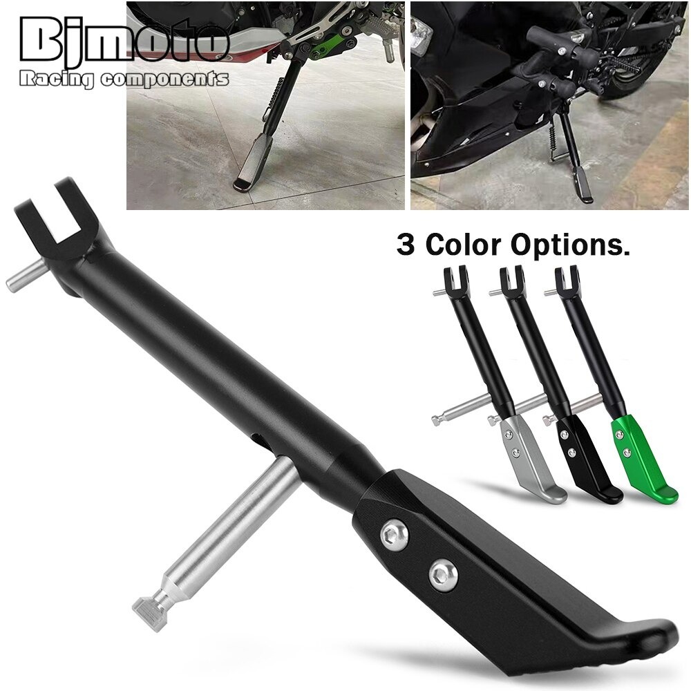 送料無料 KAWASAKI カワサキ Ninja400 Z400 2018-2022 キックスタンド フット サイドスタンド エクステントサポート アルミ拍卖