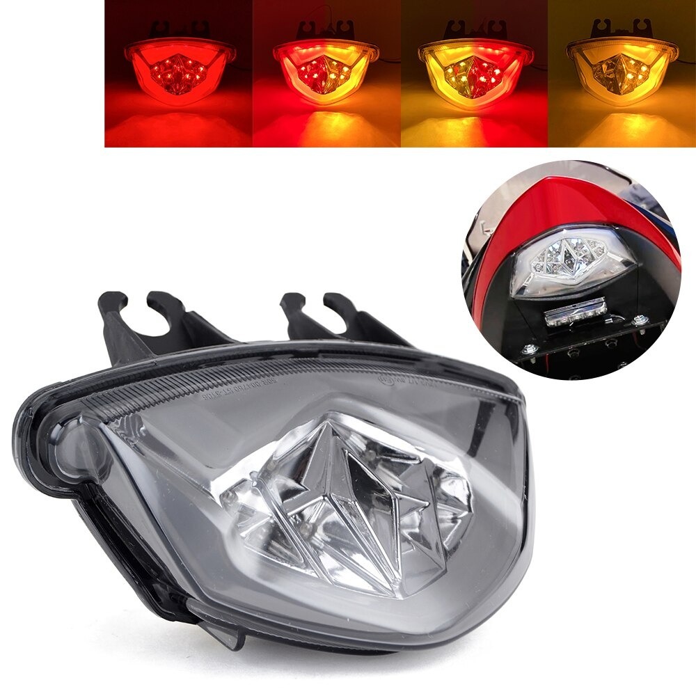 送料無料 SUZUKI スズキ GSX-S750/Z S1000/F/Z 統合型 リア Led ブレーキランプ テールライト プラスチック拍卖