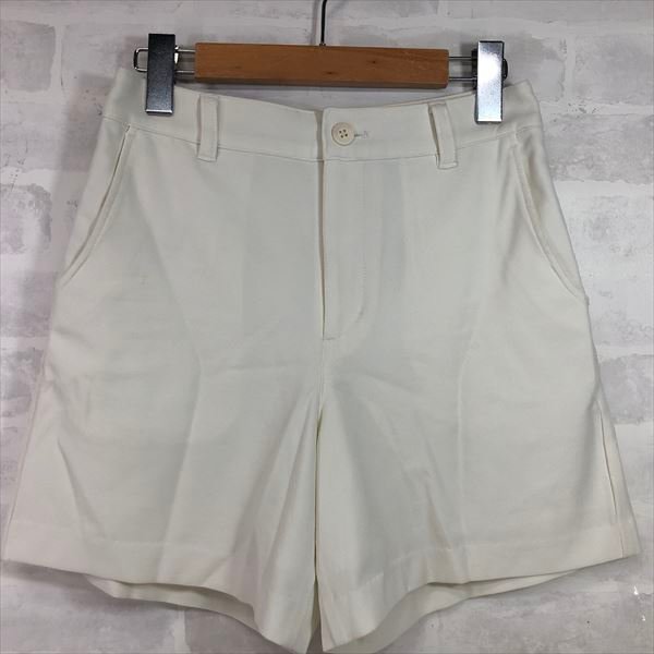 BEAMS GOLF ビームス ゴルフ ストレッチ ショートパンツ SIZE: S ホワイト ゴルフウェア レディース LU632023042603拍卖