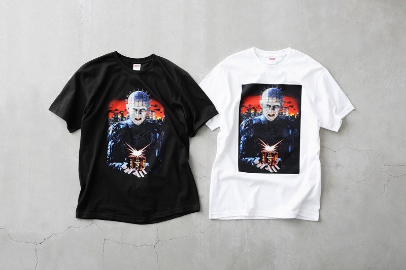新品 未使用 国内正規品 ◆ Supreme x Hellraiser Hell on Earth Tee White/白 サイズM 18ss WEEK10 ◆拍卖