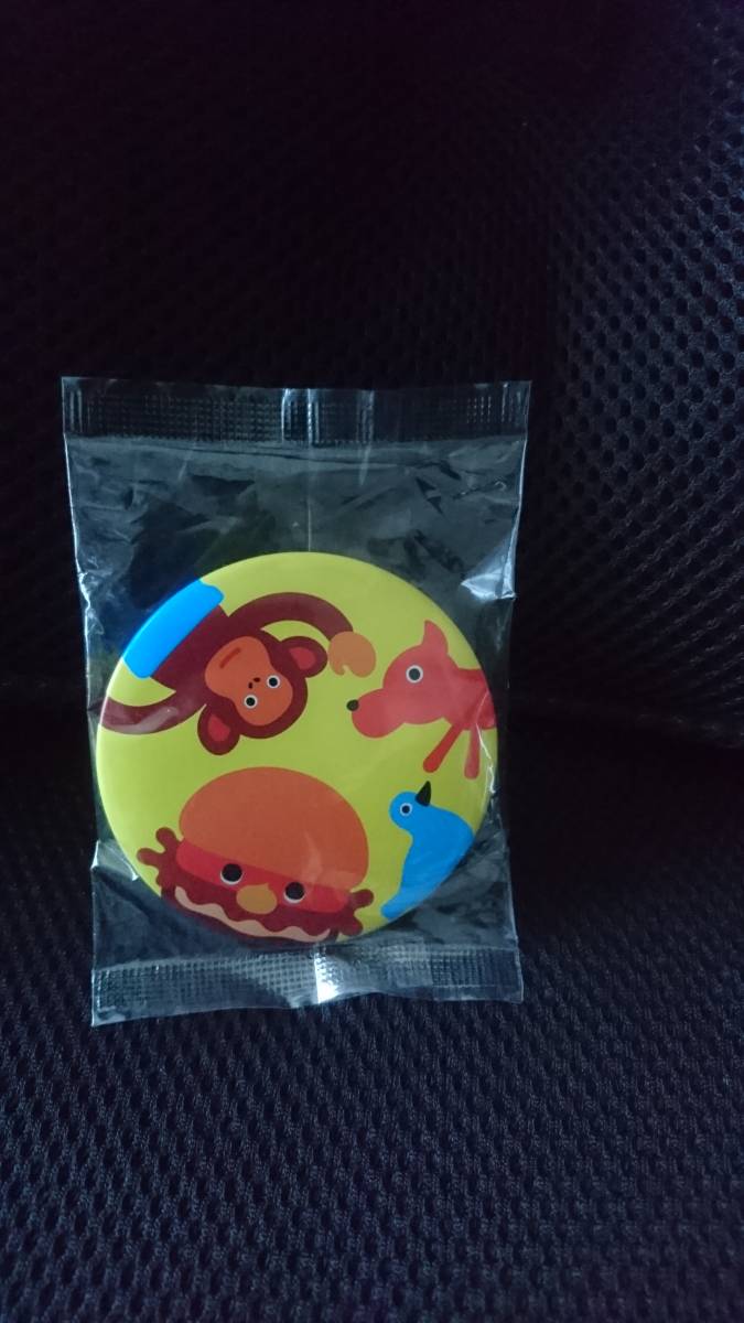 即決 モスバーガー モッさん 缶バッジ 缶バッヂ ハンバーガー グッズ ファッション サル イヌ ハト 猿 犬 鳩拍卖