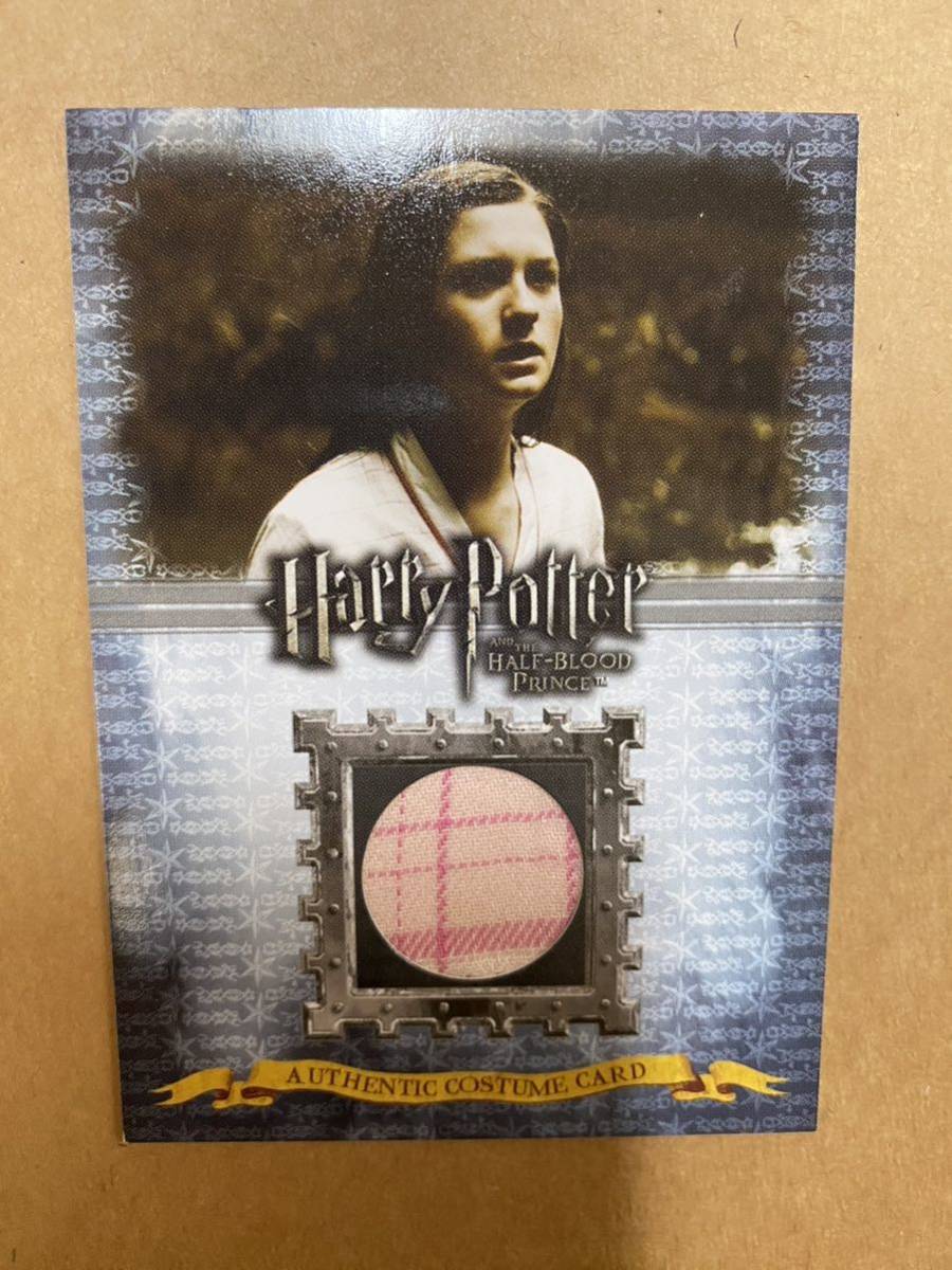 希少☆ ハリーポッター コスチュームカード ジニー ウィーズリー ボニーライト 着用衣装 プロップ ハリウッド 映画 ARTBOX拍卖