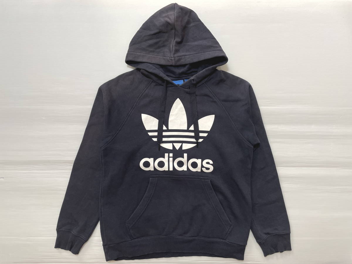 アディダス オリジナル adidas フーディースウェット トレーナー フーデッド スウェット ビッグトレフォイル デカロゴ 石瀬5292拍卖