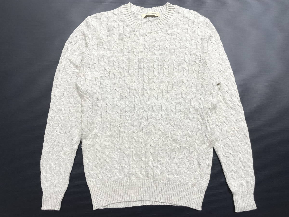 ジャーナルスタンダード JOURNAL STANDARD アランセーター コットンニットセーター 石瀬5310拍卖