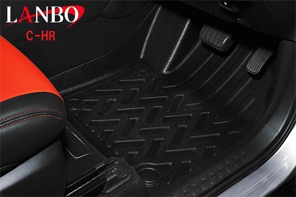 【M's】TOYOTA C-HR ZYX10/NGX50 LANBO LANBO 3Dフロアマット 3pcs 1列目(運転席/助手席) / 2列目セット LM41F/S ランボ CHR マット拍卖
