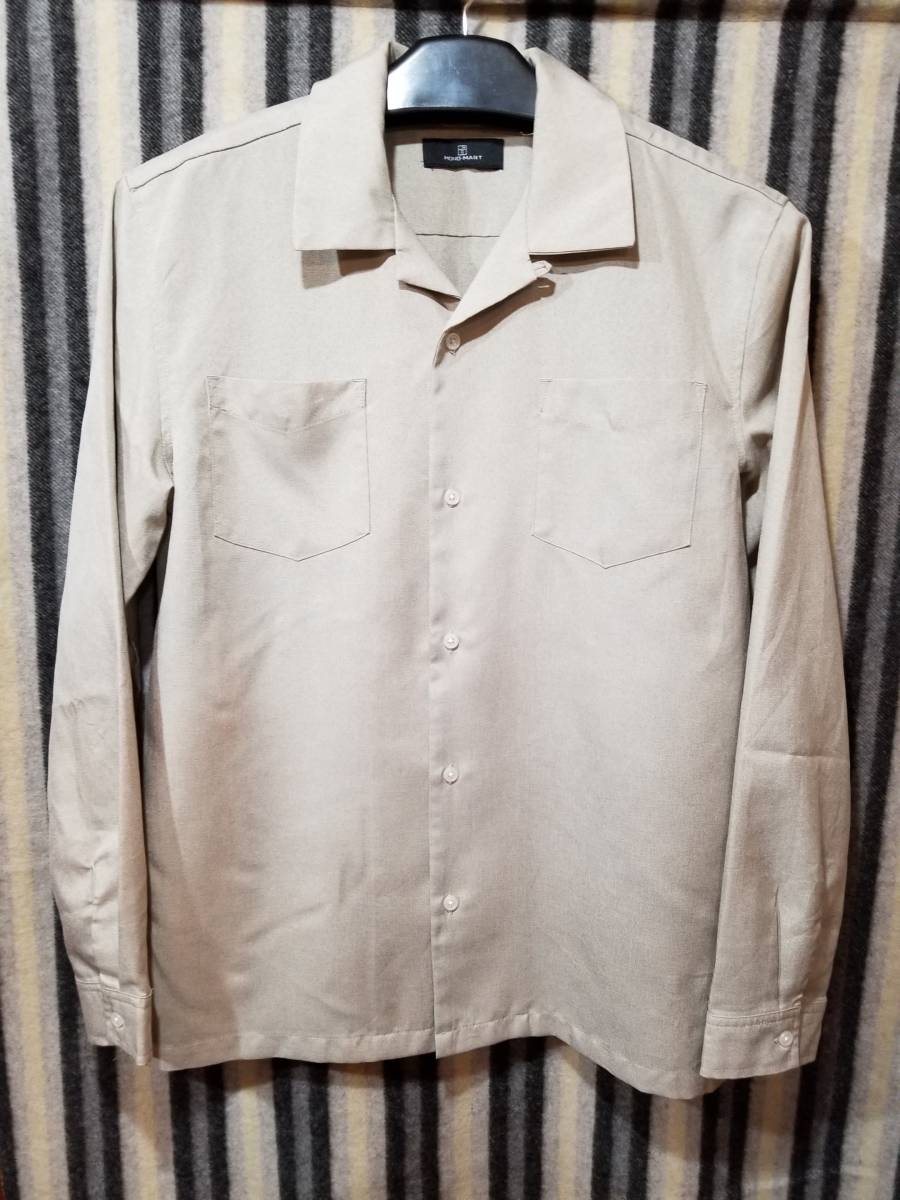 古着 オープンシャツ(Lサイズ)開襟シャツ ロカビリーシャツ 拍卖