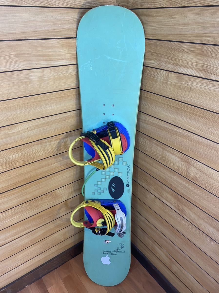 HOOGER ビンディング スノボ 板 145cm フラット noah brandon スノーボード板 バイン セット拍卖