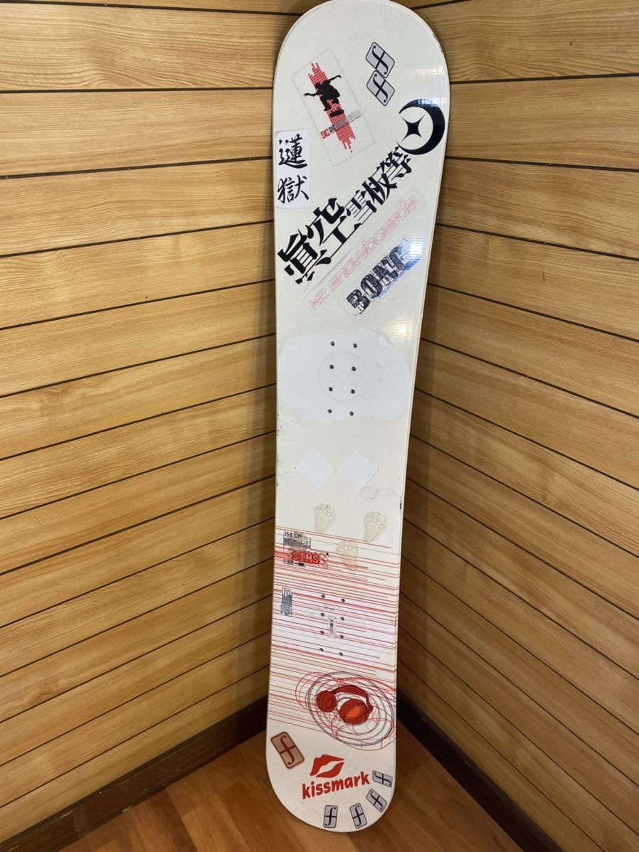 シムス 155cm SIMS スノボ 板 スノーボード 眞空雪板等ステッカー付き拍卖