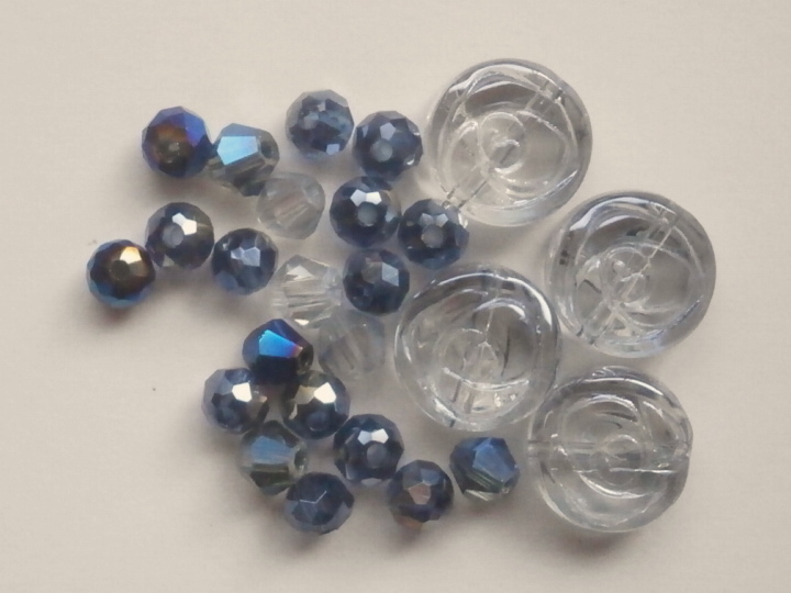 ガラスビーズ★ローズ★タイプ B★モリオン系★E拍卖