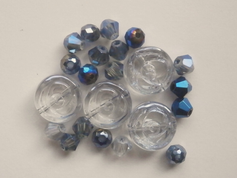 ガラスビーズ★ローズ★タイプ B★モリオン系★F拍卖