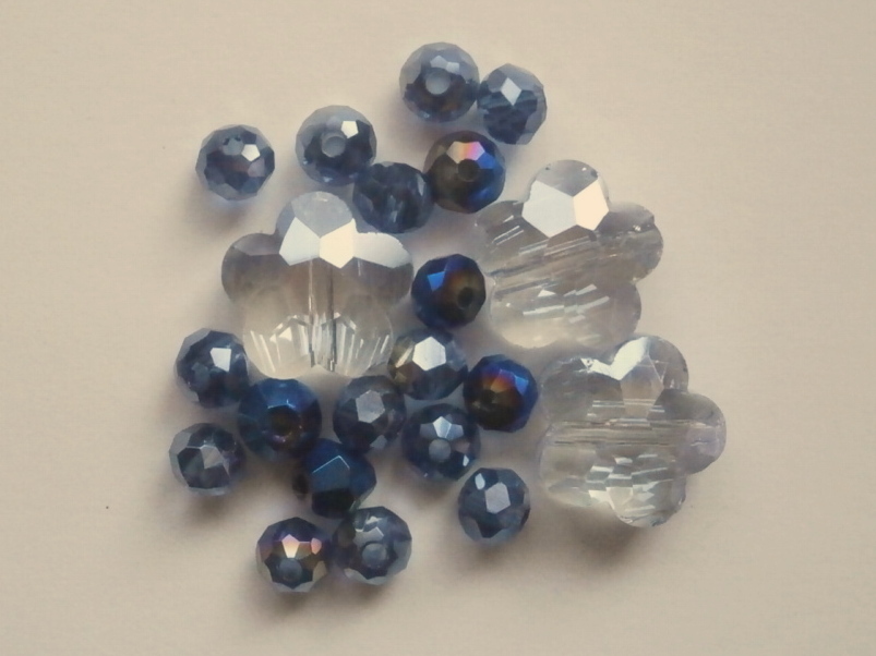 ガラスビーズ★花★タイプ A★モリオン系★C拍卖