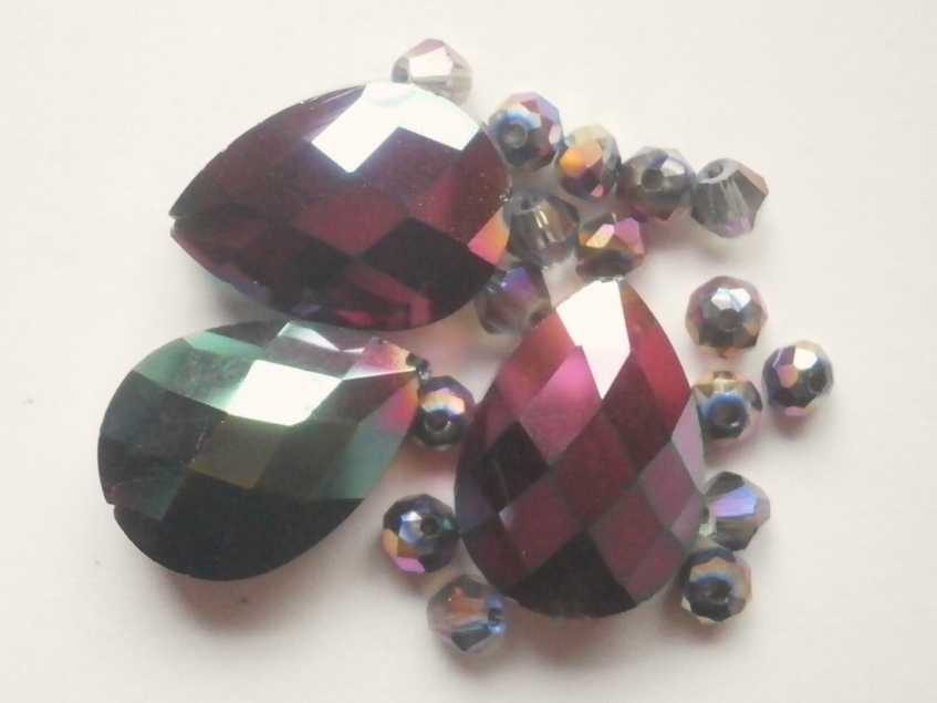 ガラスビーズ★シズク★タイプ C★マルチ系★F拍卖