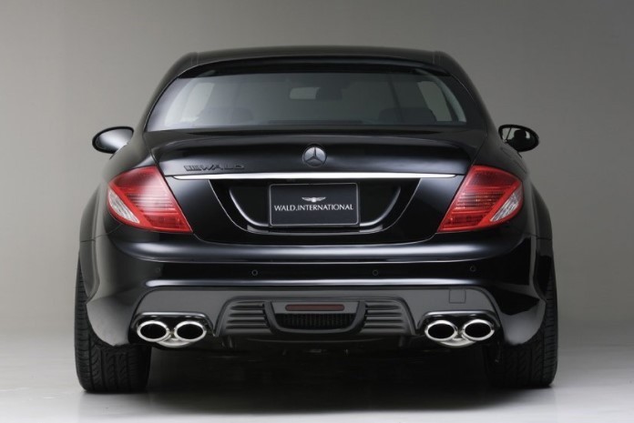【WALD S Line BBE】 Mercedes-Benz W216 ~10y CLクラス リアバンパースポイラー ベンツ スポイラー CL550 CL600 C216 ブラックバイソン拍卖