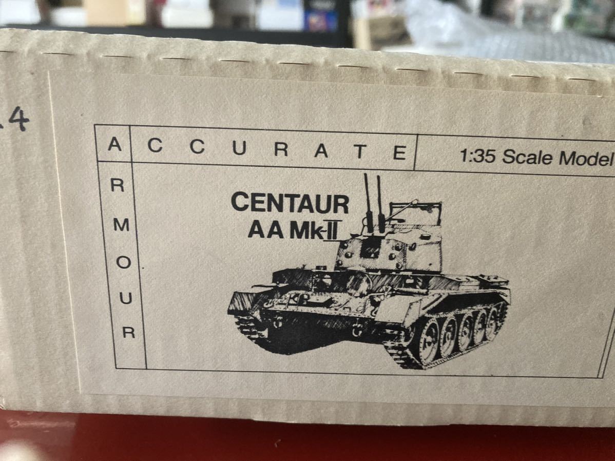 ACCURATE ARMOUR 1/35 レジンキット 英ARV セントー AA MK-II プラモデル 駆逐戦車 ガレージキットレジンガレキプラモデル拍卖